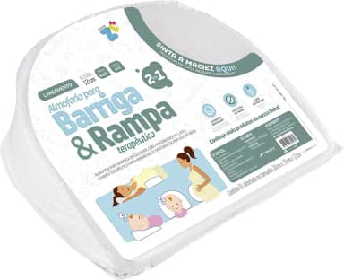 Almofada Para Gestante e Antirrefluxo Para Carrinho Baby - Fibrasca