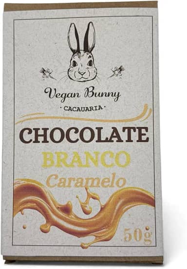 Chocolate Branco caramelo 50g - Bean to bar - Vegano