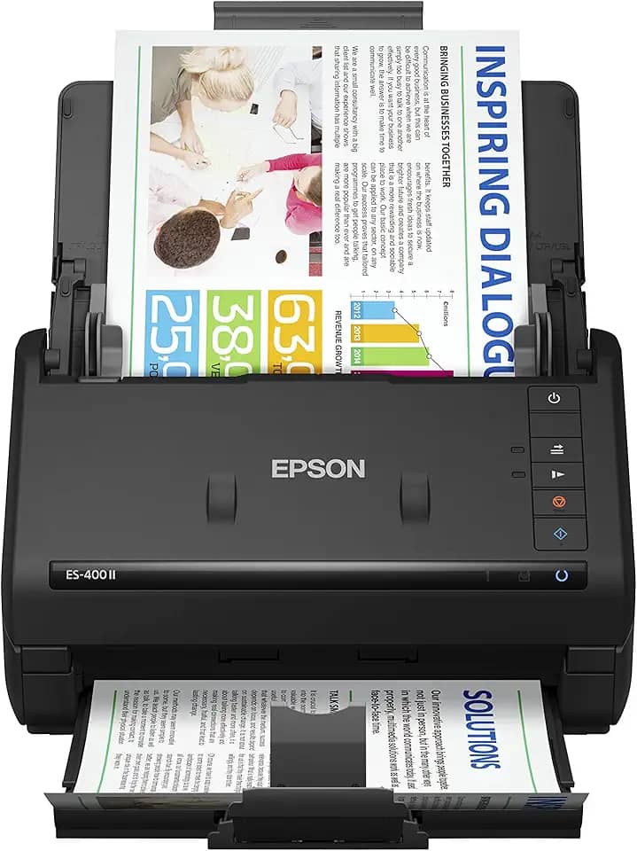 Scanner Epson WorkForce ES-400 II - EPSON, Preto