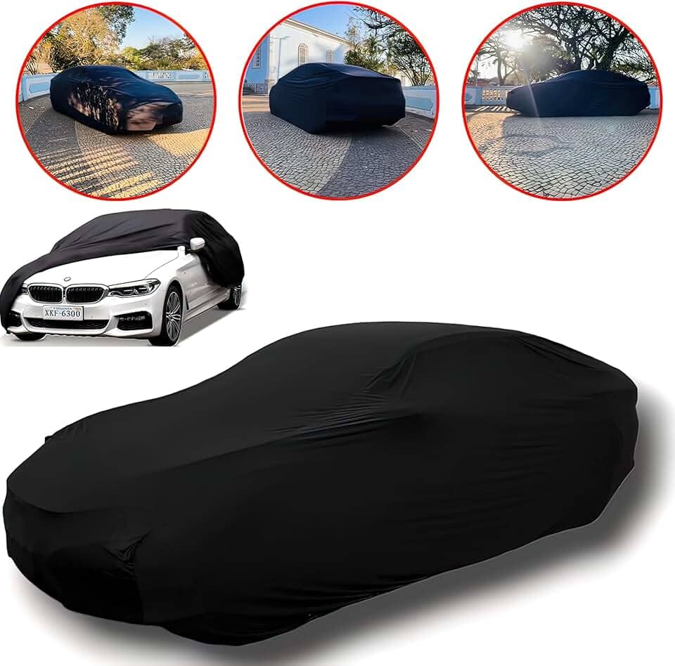 Capa Para Cobrir Carro Tecido Lycra Helanca Protege Contra Poeira Sol Riscos (HB20)