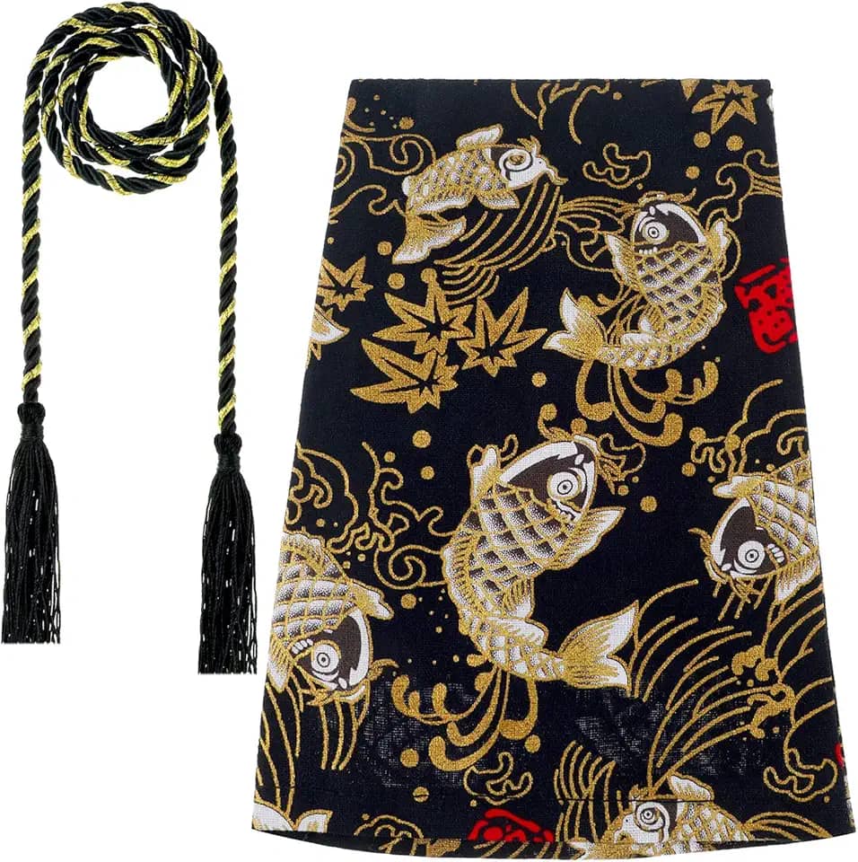 Frienda Katana Capa para câmbio de carro JDM elementos antigos japoneses de antiguidade Koi Fish Shift Boot Cover Car Boots Shifter Boot Cover Automotive Shift Knob with Rope for Car Truck Shift Shift Shift Knob