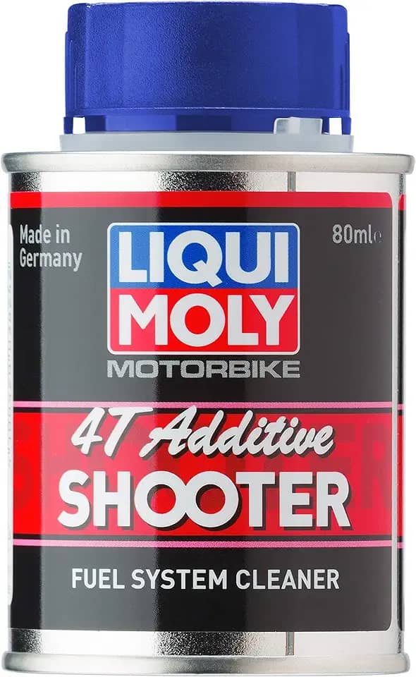 Liqui Moly Aditivo para Moto 4T, 80ml, Otimizador de Desempenho do Motor, Proteção Contra Corrosão, para Motores à Gasolina