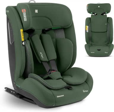 KikkaBoo Cadeira de carro i-Size i-FLIT, 76-150 cm, cadeira de carro grupo 1 2 3 ISOFIX, de 15 meses a 12 anos, de 9 a 36 kg, Top Tether, Side Protect Sistema SPS, 12 posições repousões. Acabamentos