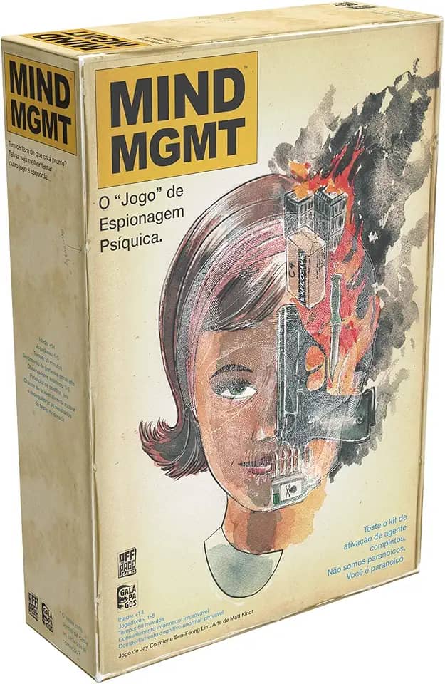 Galápagos,Mind MGMT: O "Jogo" de Espionagem Psíquica, 1 a 5 jogadores, cooperativo