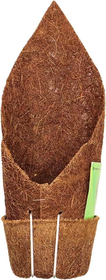 Vaso Fibra de Coco Kopin com Suporte Para Pendurar Orquídeas, Samambaias, Bromélias