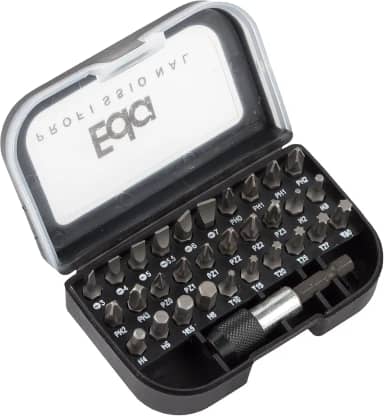 EDA Bits Para Furadeira Cromo Vanádio Com 31 Peças Eda