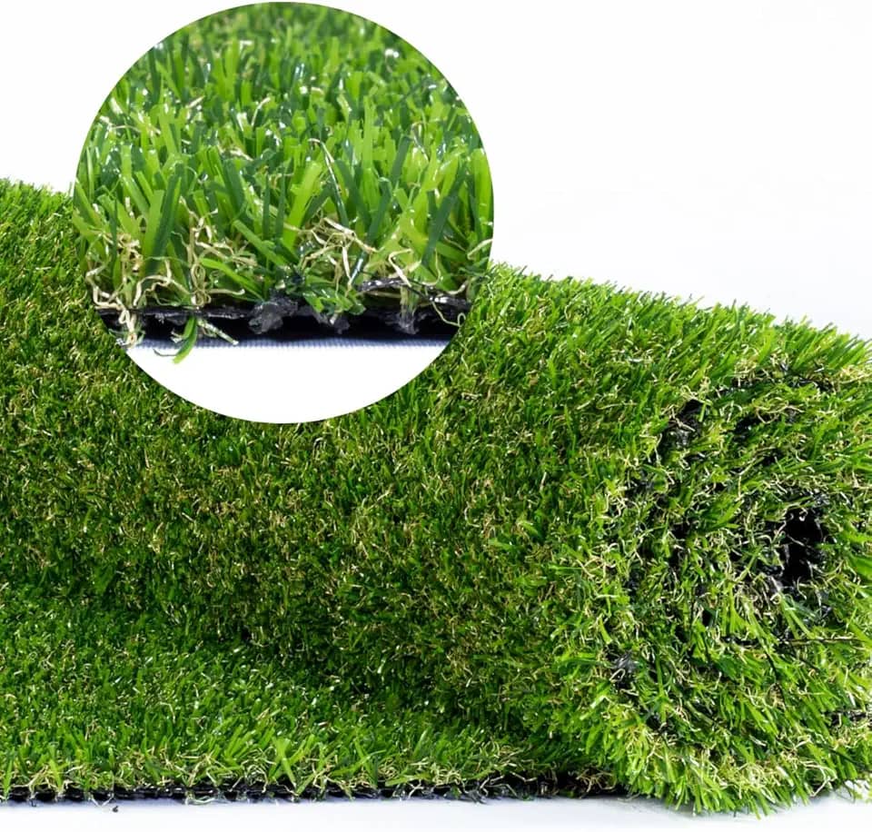 Grama Sintética 20mm Bicolor Soft Semelhante Natural - Por m2 (5m² - (2m x 2,50m))