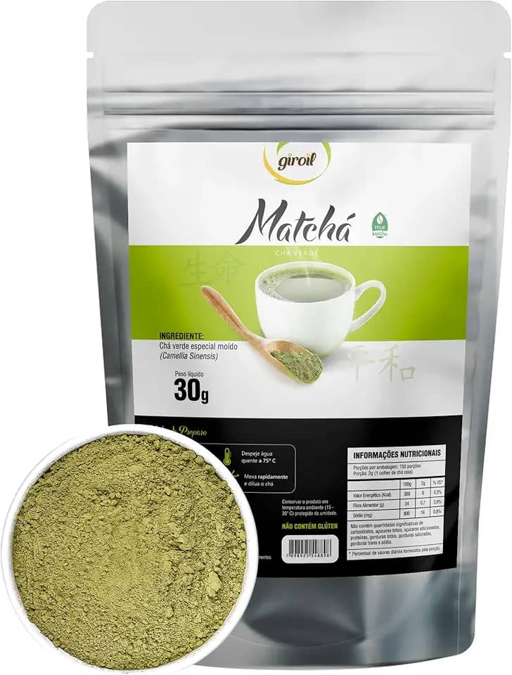 Giroil Matchá (Chá Verde Especial Moído) - 30G
