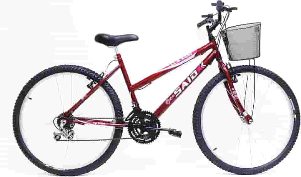 Bicicleta Aro 26 Feminina Mono Saidx Sem Marcha Com Cesta