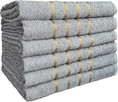 Kit 04 Toalha de Banho 100% Algodão Selecionado com Alta Absorção 70x130cm (Cinza)