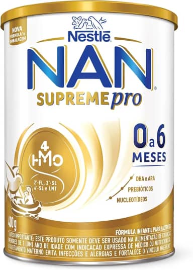 NAN Fórmula Infantil Supreme 1 400G