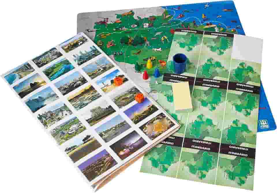 Nig Brinquedos Jogo Didático Boa Viagem Brasil