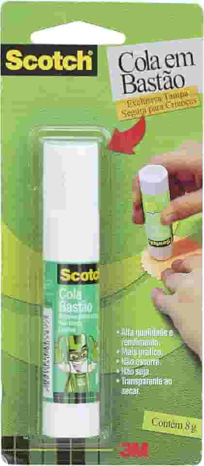 Scotch, 3M, Cola em Bastão, Branca