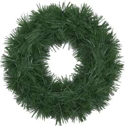 Guirlanda Tradicional Verde Natal - Diversos Tamanhos Enfeite Natalino (45 CM)