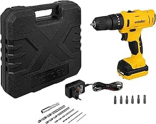 Parafusadeira/Furadeira Com Impacto A Bateria, 12 V, Fonte Bivolt Automática, Pfv 120i Vonder.