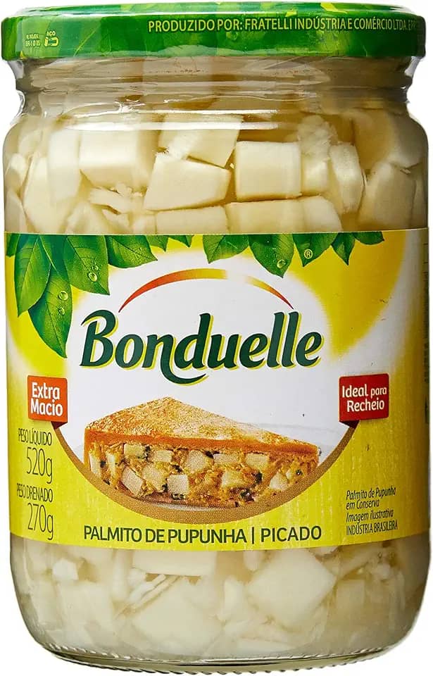 Bonduelle Palmito Pupunha Picado 520 G