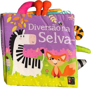 Livro de Tecido - Diversão na Selva