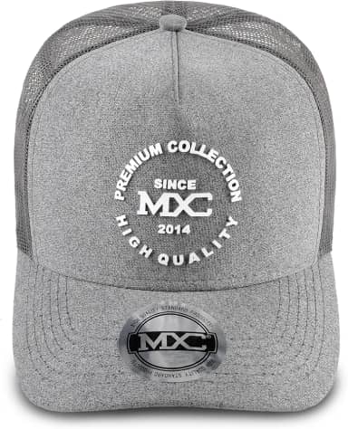 Boné Aba Curva Masculino Trucker Telinha Redinha MXC BRASIL