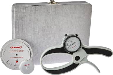 Adipometro/Plicometro CientificoSANNY, Branco, Único