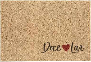 Capacho Vinil Super Print Doce Lar 40cmx60cm Kapazi