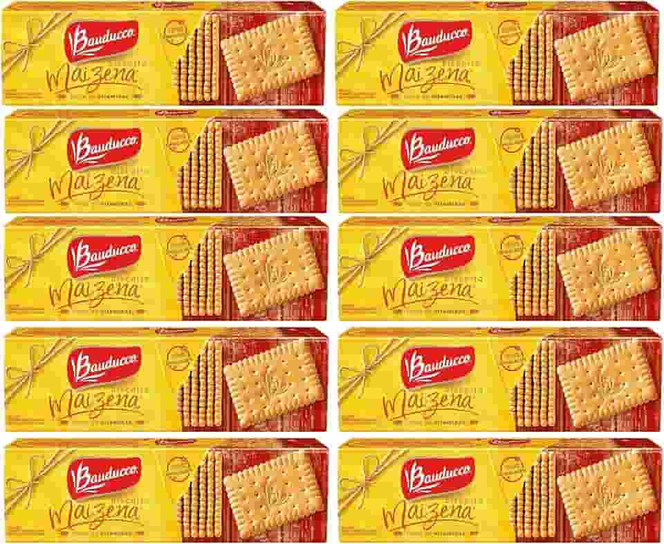 Kit C/10 Maizena Bauducco 170g