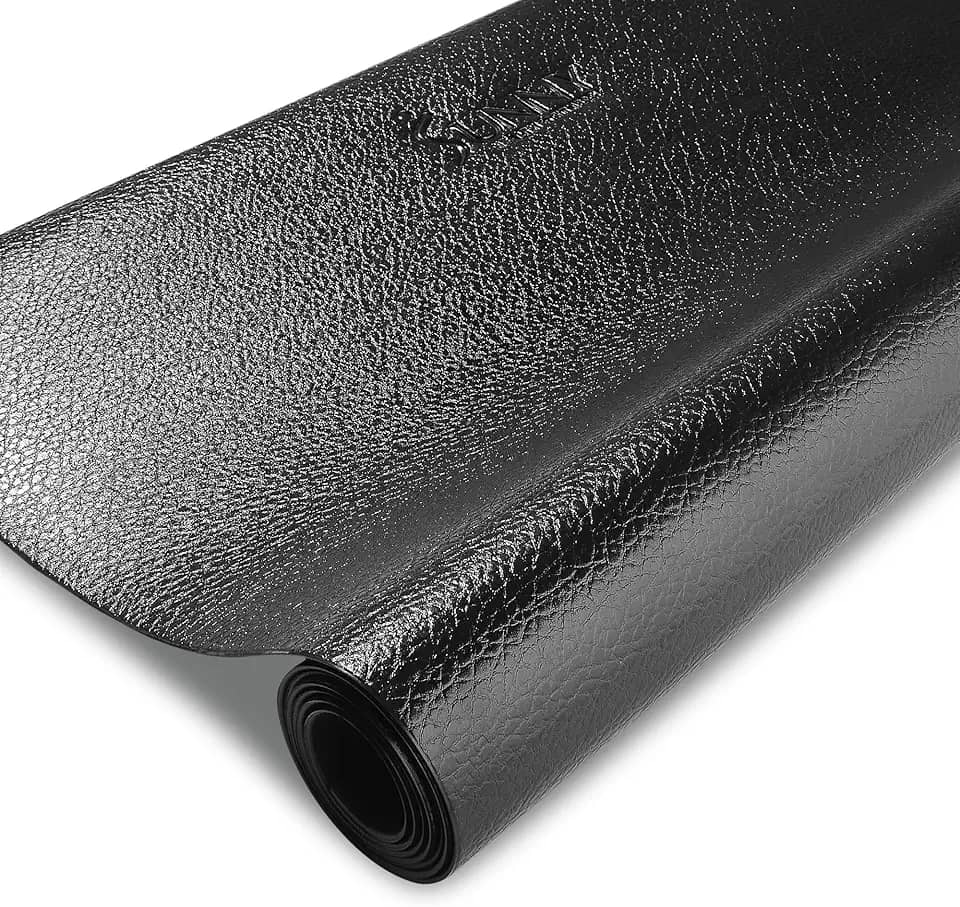 Sunny Health & Fitness Tapete de equipamento de exercício – Tapete de esteira, tapete de bicicleta de exercício, tapete elíptico, tapete de corda de salto, tapete de academia para uso em pisos de madeira e proteção de carpete