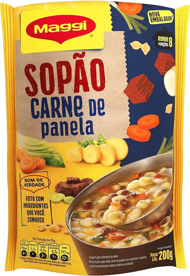 Maggi Sopão Carne De Panela Sachê 200 G