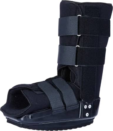 Dilepé Bota Imobilizadora Para Tornozelo Curta Medio Preto