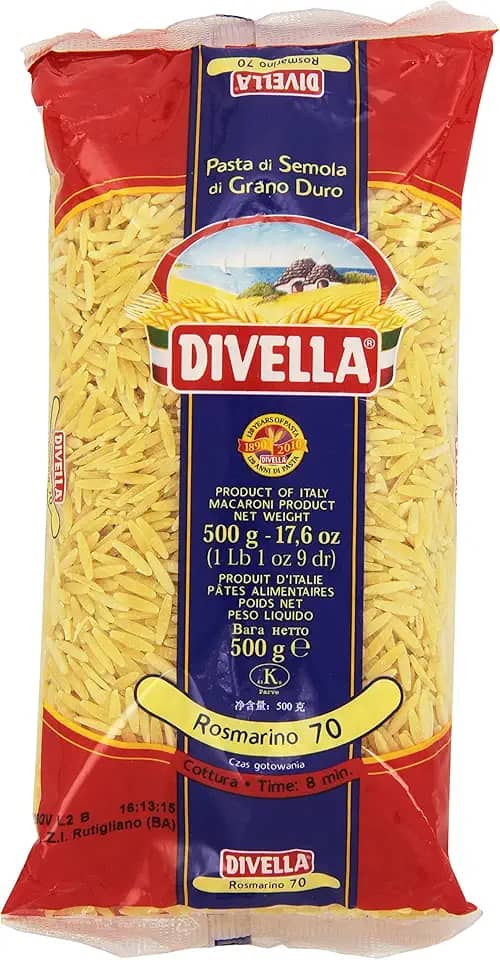 Massa Divella Nº 70 Rosmarino Para Sopa