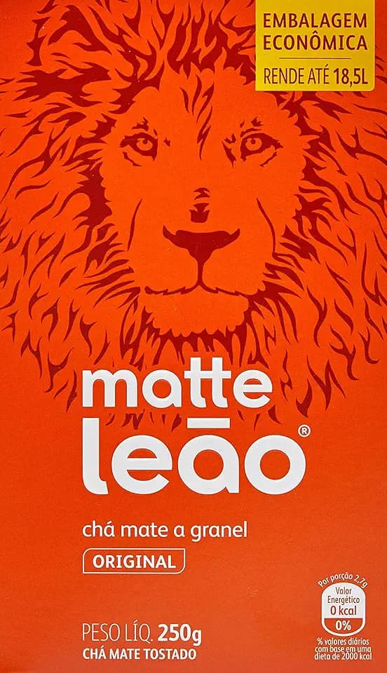 Leão Chá Matte Natural Granel Fuze 250G