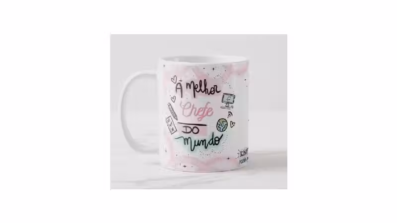 Caneca Melhor Chefe do Mundo: 10 Modelos para Presentear