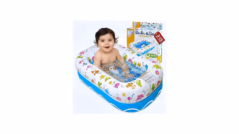 Melhor Banheira Inflável para Bebê: 8 Modelos Portáteis