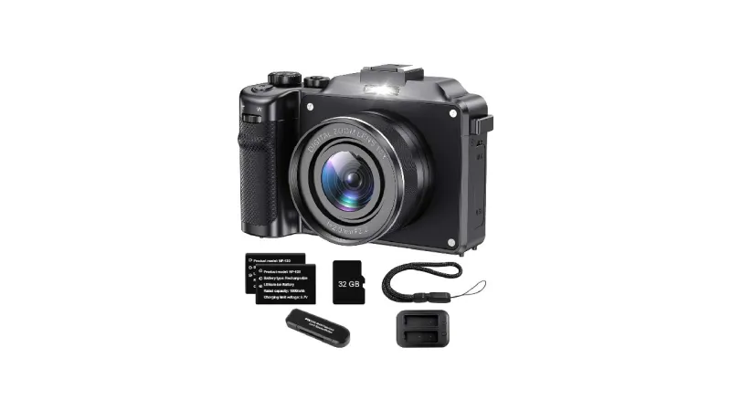 Melhor Câmera Fotográfica Digital: 4K e 64MP para Vlogs