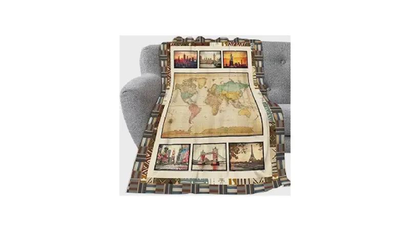 Melhor Cobertor do Mundo: Conforto e Estilo em Mapas