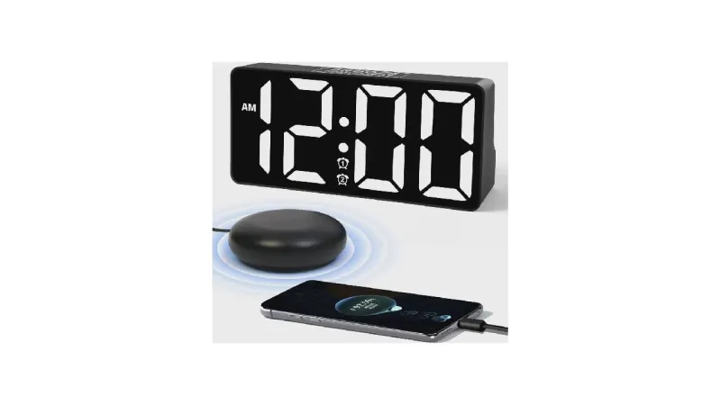 Melhor Despertador para Sono Pesado: Opções Super Altas e Vibratórias!