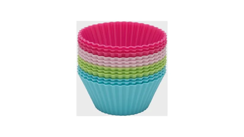 Melhor Forma de Cupcake: Silicone vs. Metal Antiaderente