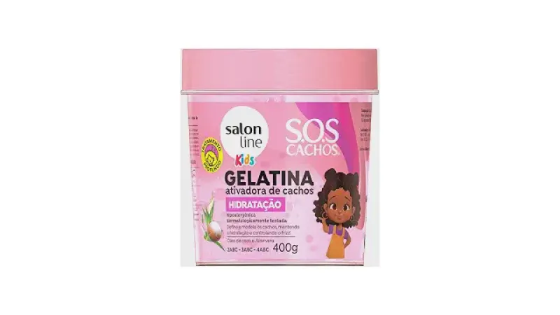 Melhor Gelatina para Cabelo Cacheado Infantil: Definição e Brilho
