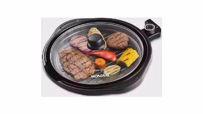 Melhor Grill Elétrico Redondo: 7 Opções Potentes