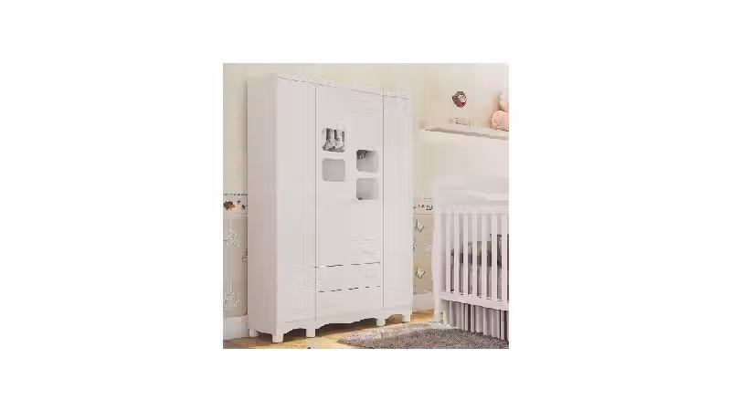 Melhor Guarda-Roupa para Bebê: 10 Modelos em MDF