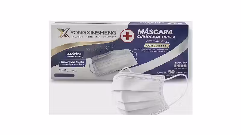 Melhor Máscara descartavel Tripla com Clip Nasal: Proteção Confortável