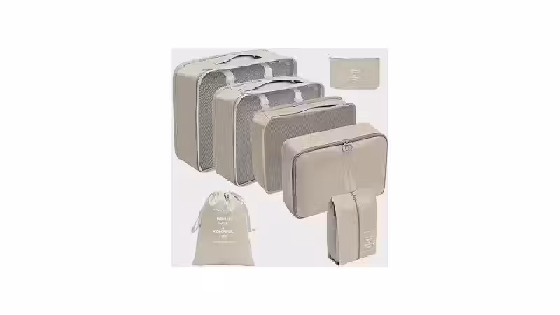 Melhor Material de Mala de Viagem: 7 Kits Organizadores Essenciais