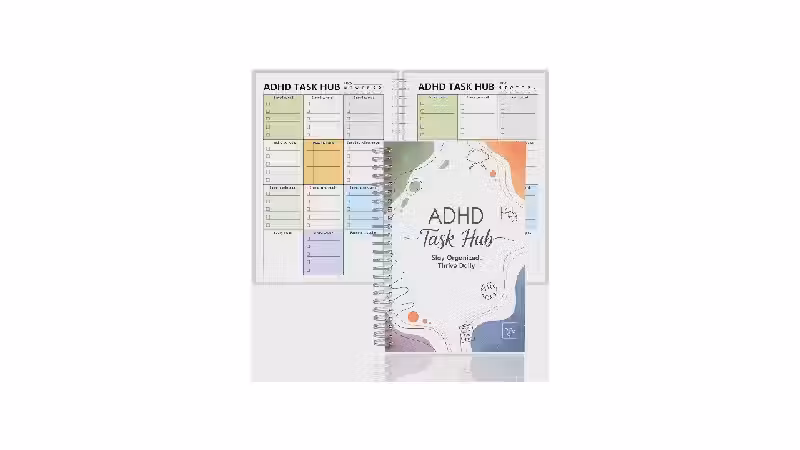 Melhor Planner para quem tem Tdah: Foco e Produtividade