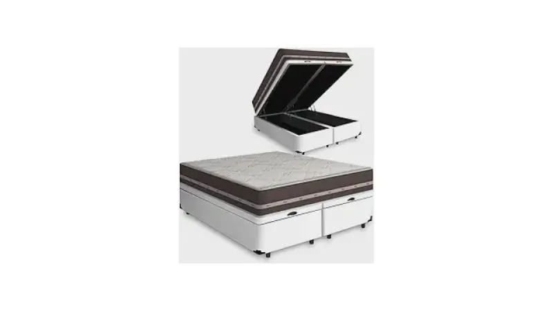 Melhor Preço Cama Box Queen: 7 Modelos com Baú e Molas