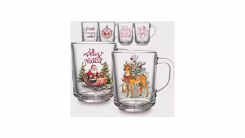 Melhor Presente de Natal Yasminzinha: Xícaras e Enfeites Encantam