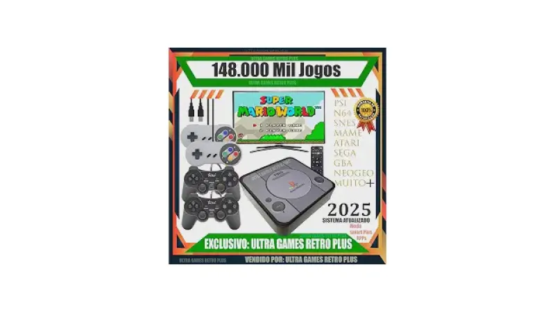 Melhor Retro Game Box: Diversão e Nostalgia Garantida!