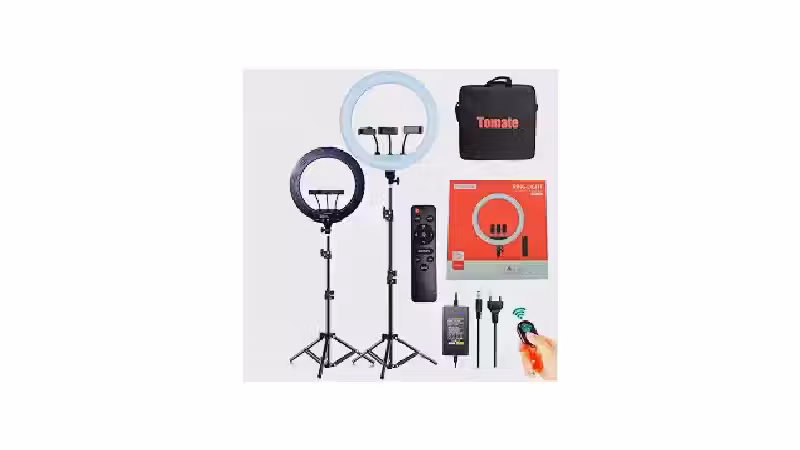 Melhor Ring Light Tomate: Iluminação Profissional para Criadores