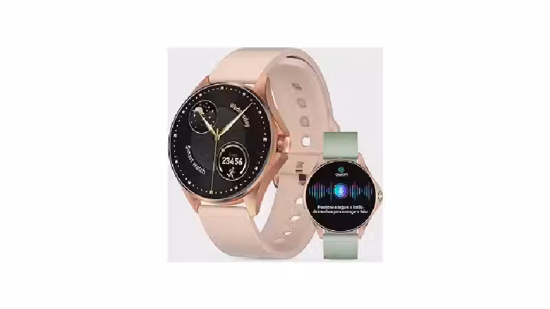 Melhor Smartwatch Redondo Feminino: IA e Chamadas