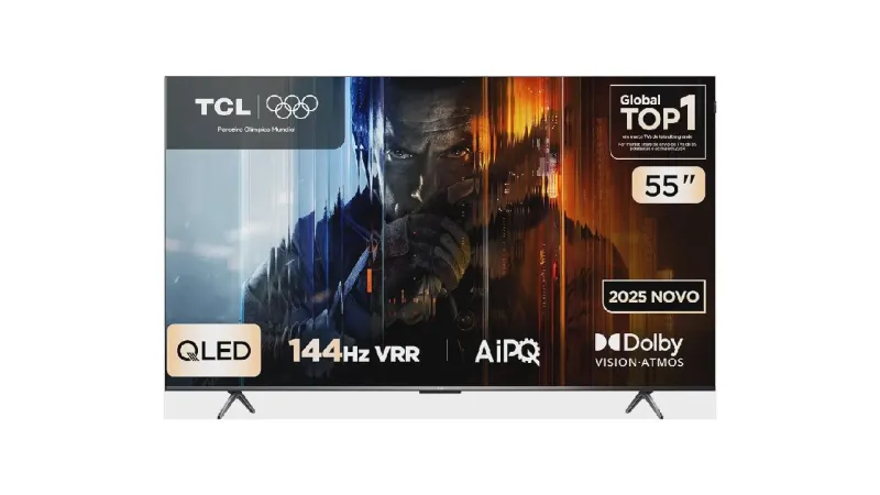 Qual a Melhor TV 4K de 55 Polegadas? Top 10 com 144Hz e Dolby Atmos