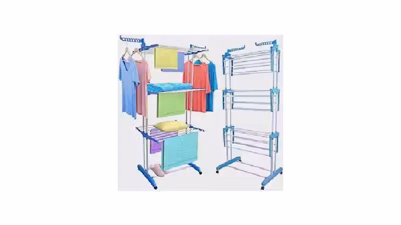 Melhor Varal de Chão Vertical: 7 Modelos Resistentes e Dobráveis
