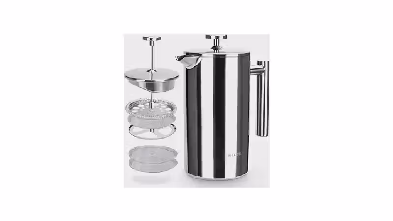 Qual a Melhor Cafeteira de Prensa Francesa de Inox